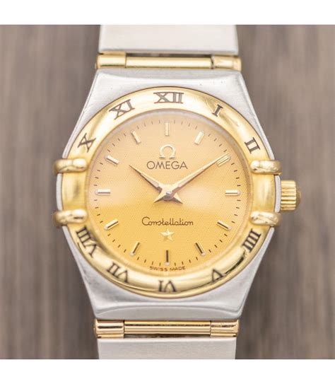 omega constellation mini ladies watch battery|omega constellation price guide.